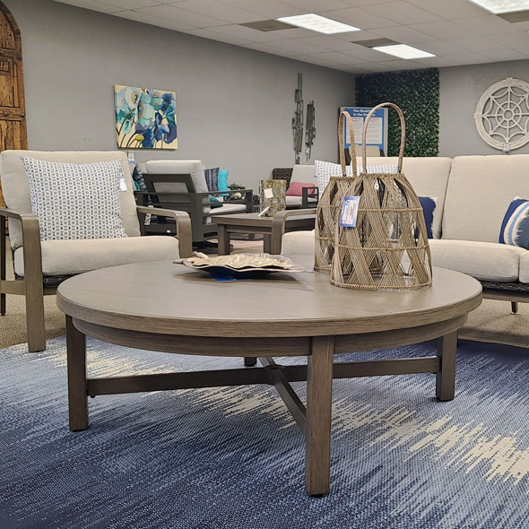 Ebel Trevi 50" Round Coffee Table Outdoor Furniture Sunnyland Outdoor